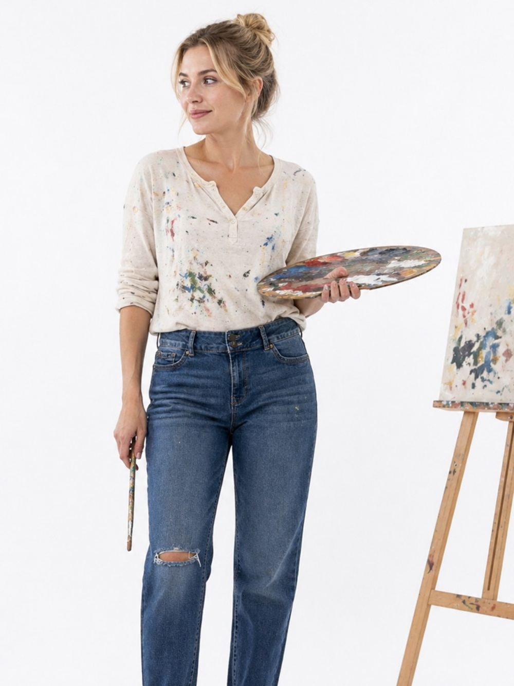 d. jeans  Cropped petite Jeans in Blue